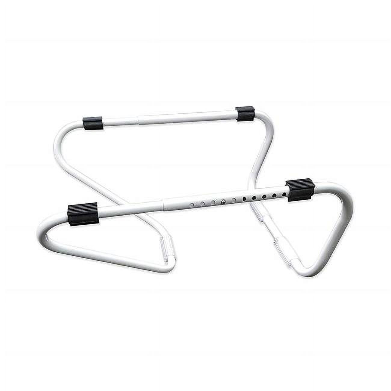 White Tubular Wall Mount Air Conditioner Support Bracket