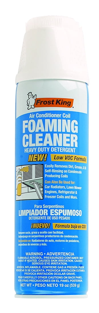 Frost King ACF19 Air Conditioner Coil Foaming Cleaner, 19 oz