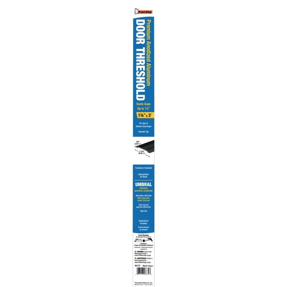 Frost King Aluminum Threshold - Single Pack