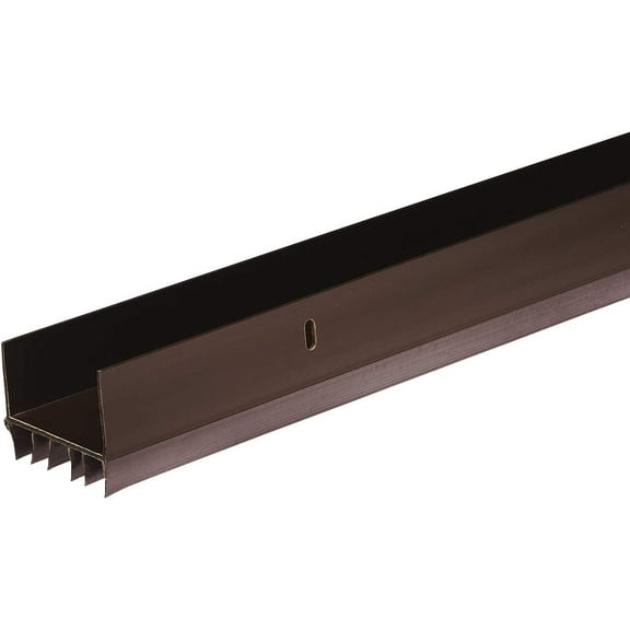 Frost King® ‎B79/36H Vinyl Slide-on Door Bottom, 1-3/4" x 36" Long, Brown