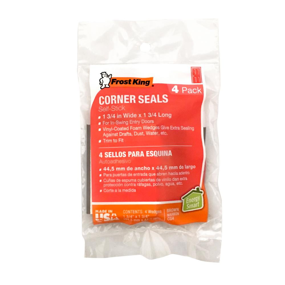 Frost King CG4H SelfStick Door Corner Guards for InSwing Entry Doors