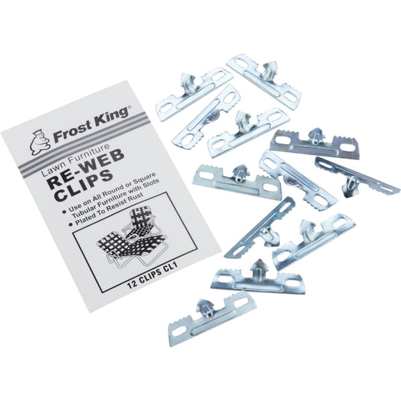Frost King Chair Re-Webbing Clips