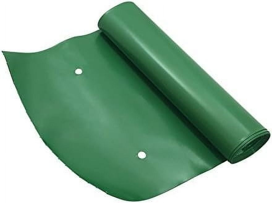 Green Vinyl 12-Foot Downspout Extender