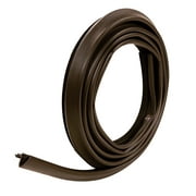 Frost King® ES184B Rubber Weather Stripping Replacement, 1/2" x 3/4" height x 7' length, Brown