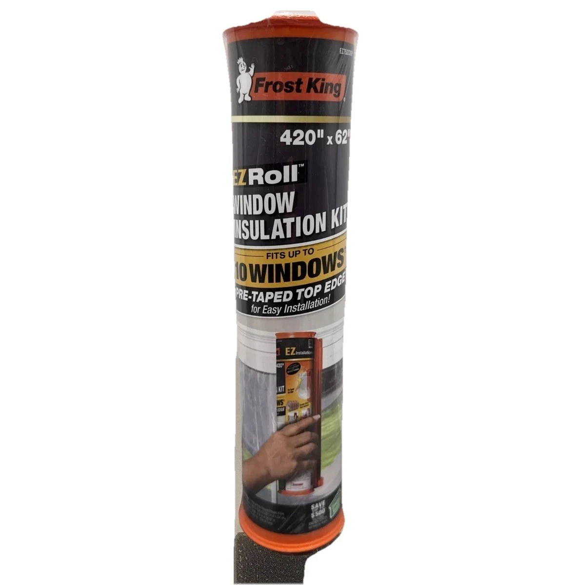 Frost King Ez Roll Window Insulation Kit 126"X62" Built-In Tremor Save Money ?