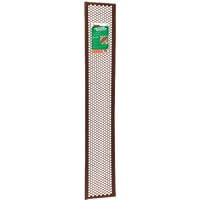 Frost King G636BR Gutter Guard Screen, Brown Vinyl, 6-5/8-In. x 3-Ft. - Quantity 125