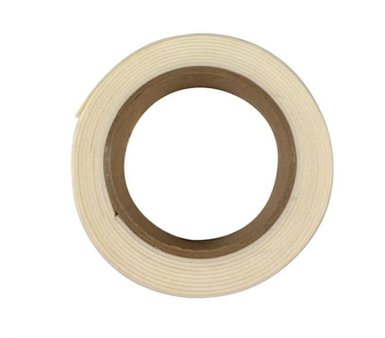 Frost King® GS110 Grip Seal Self-Adhesive Rubber Weather Stripping Tape, 1" W x 10' L, White