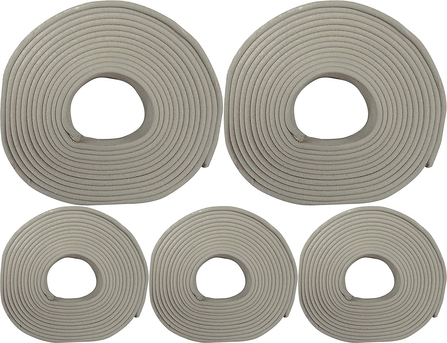 Frost King Indoor & Outdoor B2 Mortite Caulking Cord 19Ounce 90Foot Long, Grey 5 Pack