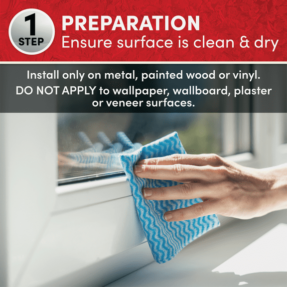 Frost King Indoor Shrink Film Window Kit For Extra Large Window - Pack of 4 Residential Use, Standard Application