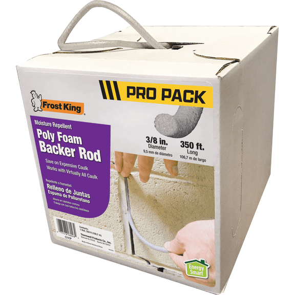 Frost King Poly Foam Backer Rod - Pack of 2 Residential Use, Standard Application