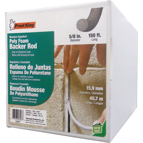 Frost King Poly Foam Backer Rod - Single Pack