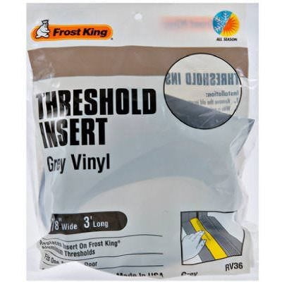 Thermwell 36" GRY Vinyl Insert 12 Pack