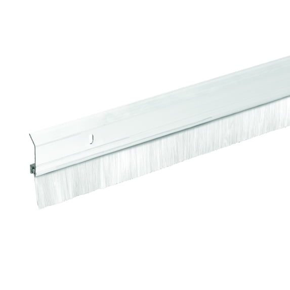 Frost King® SB36W Extra Wide Aluminum and Brush Door Sweep, 2" x 36", White