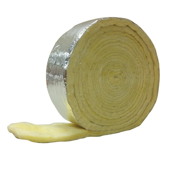 Frost King® SP42XA Foil Backed Fiberglass Pipe Wrap 3" Wide x 1" Thick x 25' Long