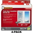 thumbnail image 1 of Frost King V76H Shrink Window Kit 84-Inch by 120-Inch, Clear 4-Pack, 1 of 1