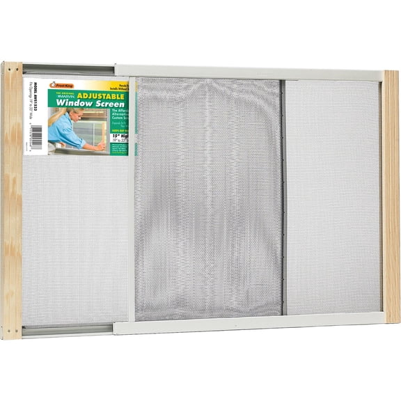 Frost King WB Marvin 19 33 in. W in. Steel Adjustable Window Screen