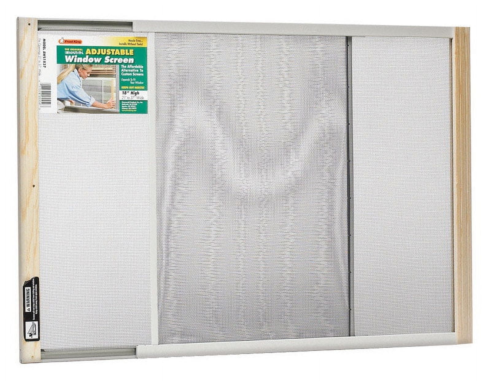 Frost King 21 37 in. W in. Steel Adjustable Window Screen Frost King 21 37 in. W in. Steel Adjustable Window Screen