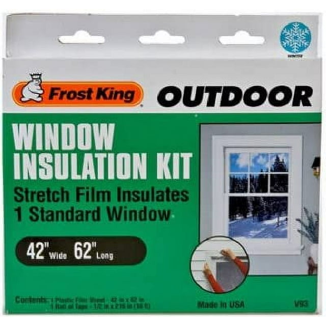 Frost King Window Outdoor Stretch Film Kit