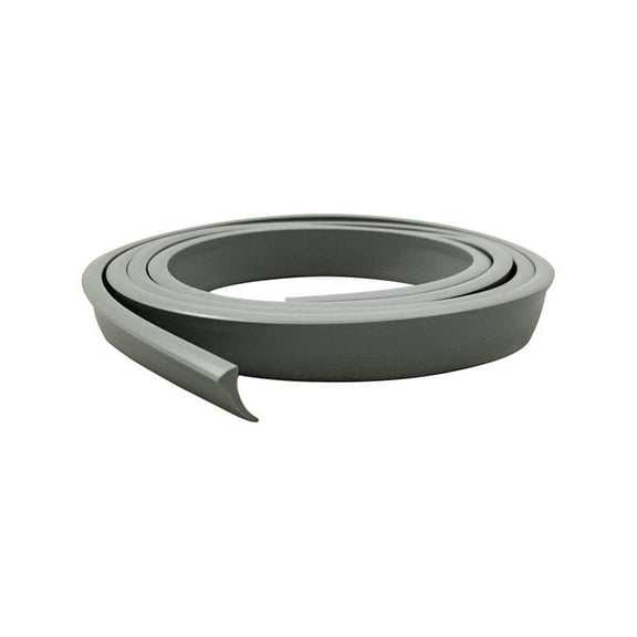 Thermwell Y3750 1/2-Inch x 37-Inch Vinyl "Y" Shaped Storm Door Bottom Replacement Insert For Aluminum Storm Doors, Gray