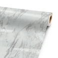 thumbnail image 1 of Frost Marble 36” x 52” Vinyl Wrap Sheet for large or custom items | 3M wrap DIY to custom skin gear of all types and sizes, including vehicles, boats, appliances, furniture, atv’s, golf, 1 of 5