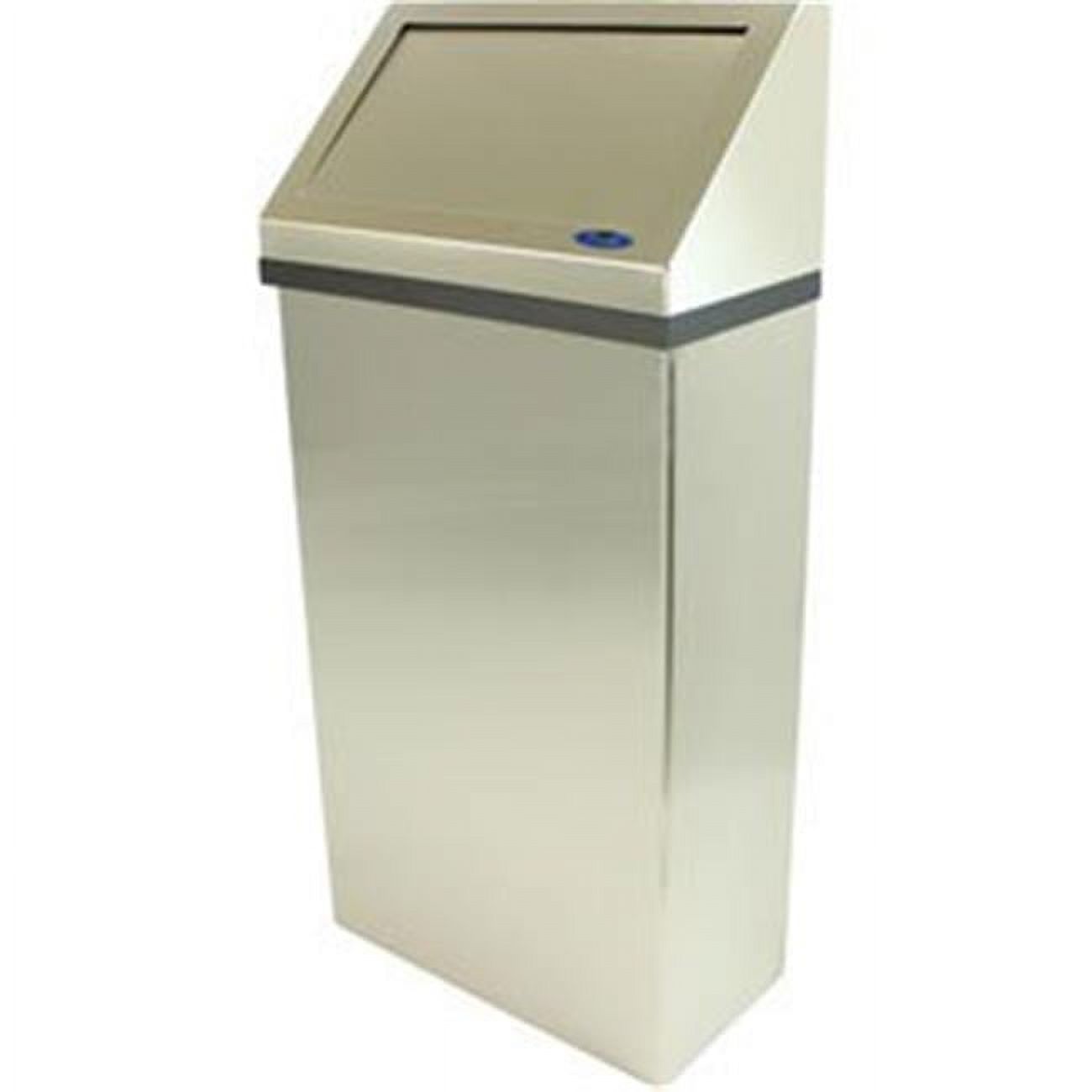 Frost Products B956306 Wall Mounted Stainless Steel Waste Receptacle, 11 gal - image 1 of 2