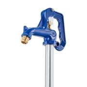 Frost Proof Yard Hydrant, 6.22FT Freeze-Proof Outdoor Faucet with 48" Bury Depth, 3/4" NPT Pipe Connection & 3/4" NH Hose Coupling, No Lead Freezeless Hydrant for Yard Garden Farm Irrigation