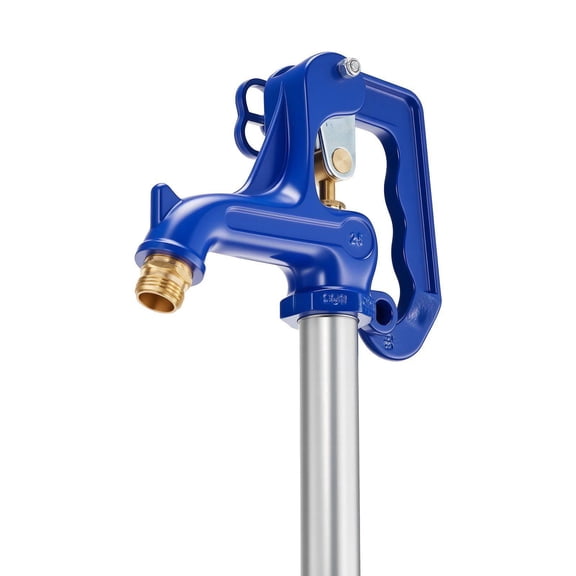 Frost Proof Yard Hydrant 6.22FT Freeze Proof Outdoor Faucet 48 Inch Bury Depth 3 4 NPT Pipe Connection Lever Handle Handwheel No Lead Freezeless Hydrant for Yard Garden Farm Irrigation