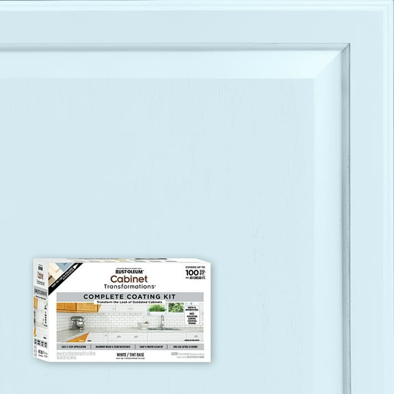 Frost, Rust-Oleum Cabinet Transformations Satin Coating Kit-37467807T, Quart