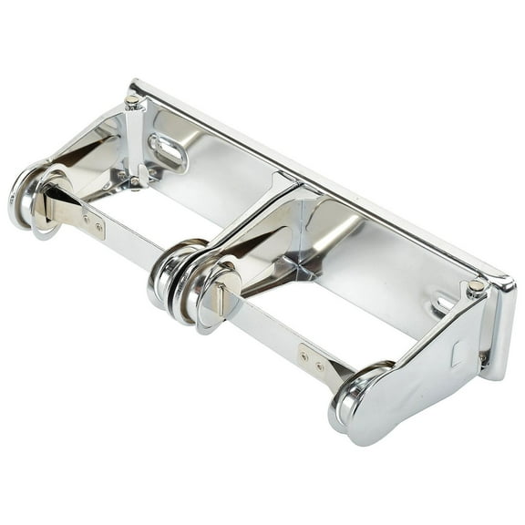 Frost Standard Double Toilet Tissue Holder - Chrome - 150