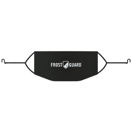 FrostGuard Pro Automotive Rear Window Cover - SUV and Hatchback Size in Black