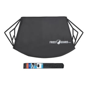 FrostGuard Pro Automotive Winter Windshield Cover Standard| Black for Cars and SUVs | Model 52871