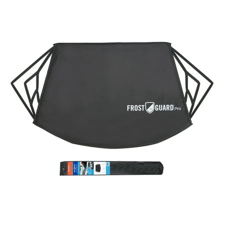 FrostGuard Pro Automotive Winter Windshield Cover Standard| Black for Cars and SUVs | Model 52871