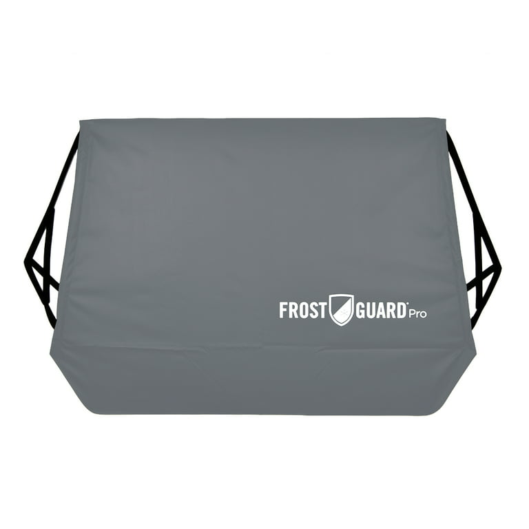 FrostGuard Pro Automotive Winter Windshield Cover - XL Size in Slate Gray  for SUVs and Trucks - Shades 