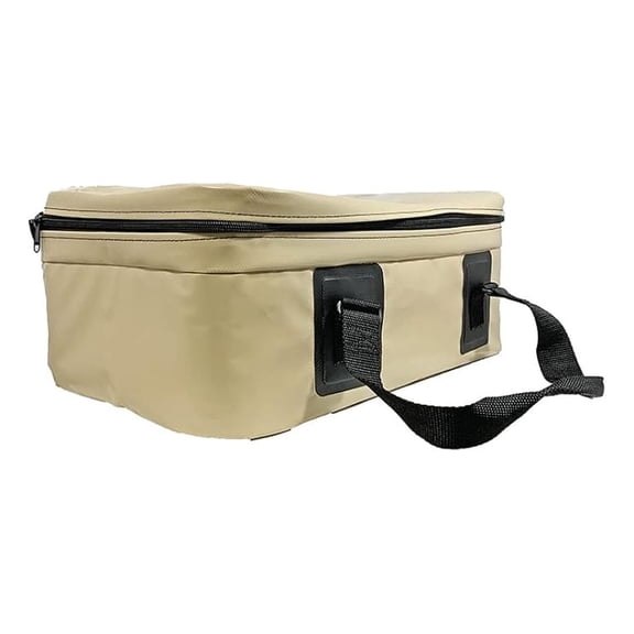 FrostPak Arctic Double Wall Soft Cooler 25qt | Low-Profile, Collapsible Ice Chest with Welded Seams & Waterproof Liner | Heavy-Duty, Boat-Ready Design with Dual Insulation 7.5" Tall