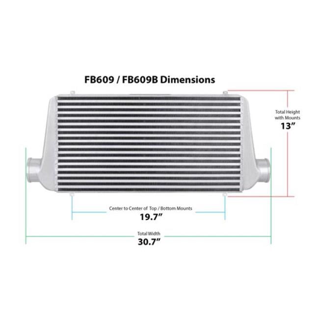 Frostbite FB609 Frostbite Air To Air Intercooler