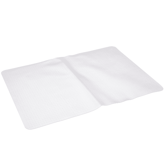 Frosted 2.2 Double-Fold PVC Floor Mat, 90x120cm (36x48in), Rectangular Non-Slip Design