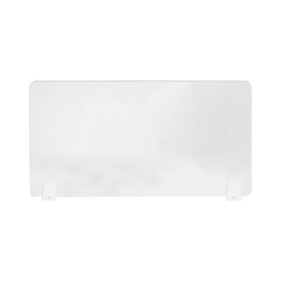 Frosted Acrylic Desk Divider Privacy Screen Free Standing, 30x40cm/30x50cm Office Partition Panel for Workstation - Portable Table Top Cubicle for Home Office and Workplace Privacy