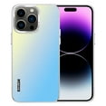 thumbnail image 1 of Frosted Back Case for iPhone 15 Plus Anti-Fingerprint Wear-Resistant New Curved Edge Design Glitter Powder Light and Shadow Flow Shockproof Emery Phone Cover for Men or Women, White, 1 of 8