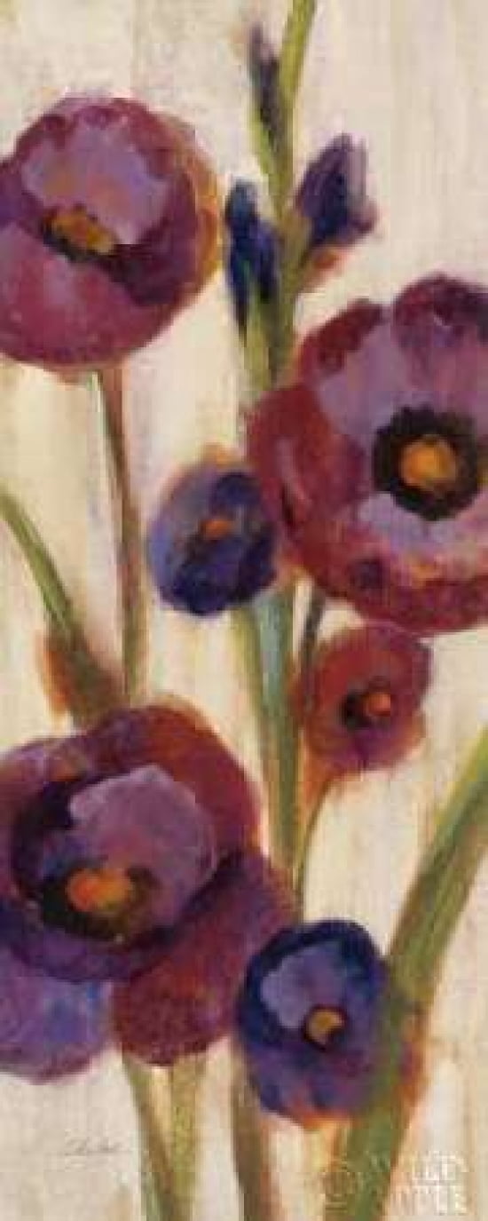 Frosted Bloom in Neutral I Crop Canvas Art - Silvia Vassileva (10 x 20)