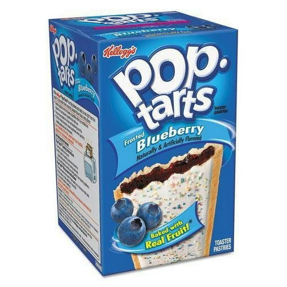 Frosted Blueberry Pop Tarts 12 Case 6/144 Count