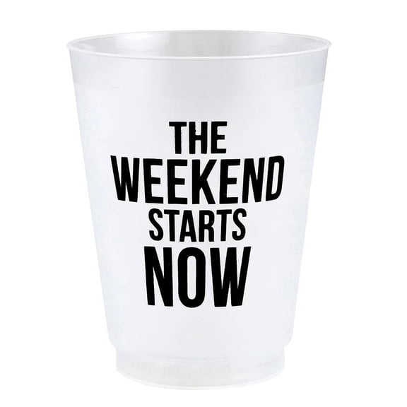Frosted Cups | Weekend Starts Now