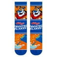 thumbnail image 1 of ODD SOX – Frosted Flakes Mash Up – Novelty Crew Socks – Size Large – Men's 8–12 / Women's 9.5–13.5 –, 1 of 2