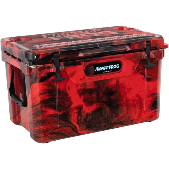 Frosted Frog 45 Qt Camo Rotomolded Insulated Cooler