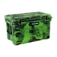 thumbnail image 1 of USA Made Frosted Frog Green and Black 45 Quart Ice Chest Heavy Duty High Performance Roto-Molded Cooler, 1 of 8