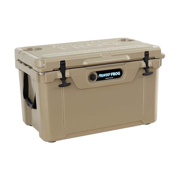 USA Made Frosted Frog Sand 45 Quart Ice Chest Heavy Duty High Performance Roto-Molded Cooler