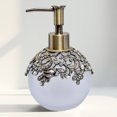 thumbnail image 1 of Decozen Gifts for Mom - Premium Frosted Glass Lotion Dispenser for Mother's Day Gifts, Bathroom Decor, Soap Dispenser, Glass Pump Bottle, Liquid Hand Soap Bottle - Mothers Day Decor, 1 of 8