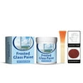 thumbnail image 1 of Frosted Glass Paint for Window Protection and Privacy - Durable Glass Spray for Home and Office Use - Easy Application with Brush and Gloves Included, 1 of 9