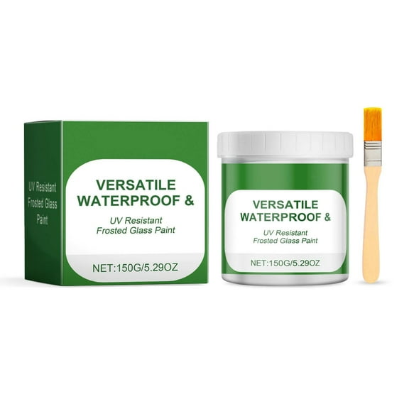 Frosted Glass Paint for Window - Window Paint Frosted Glass Spray for Glass in Bathroom Kitchen Room 150Ml