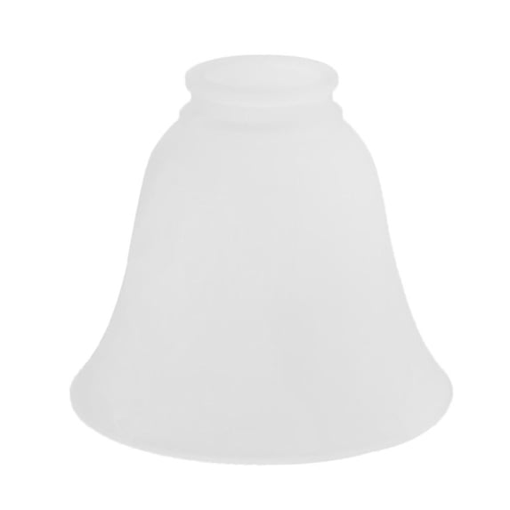 Frosted Glass Ribbed Bell Shaped Light Shades Chandelier Pendant Suitable for Ceiling Wall Lamp Shade E27 Lamp Holder Lampshade - 3, as described 3