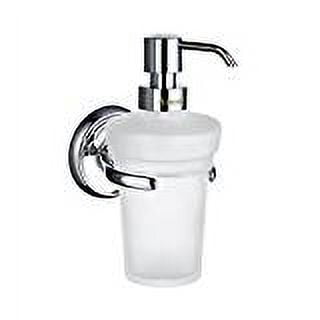 Frosted Glass Soap Dispenser